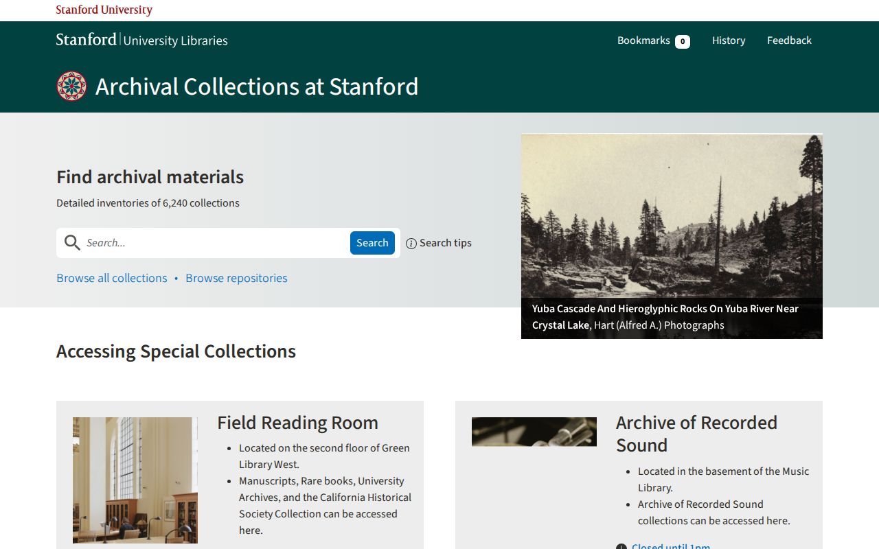 Stanford University Archives regional collections for Menlo Park city directory research