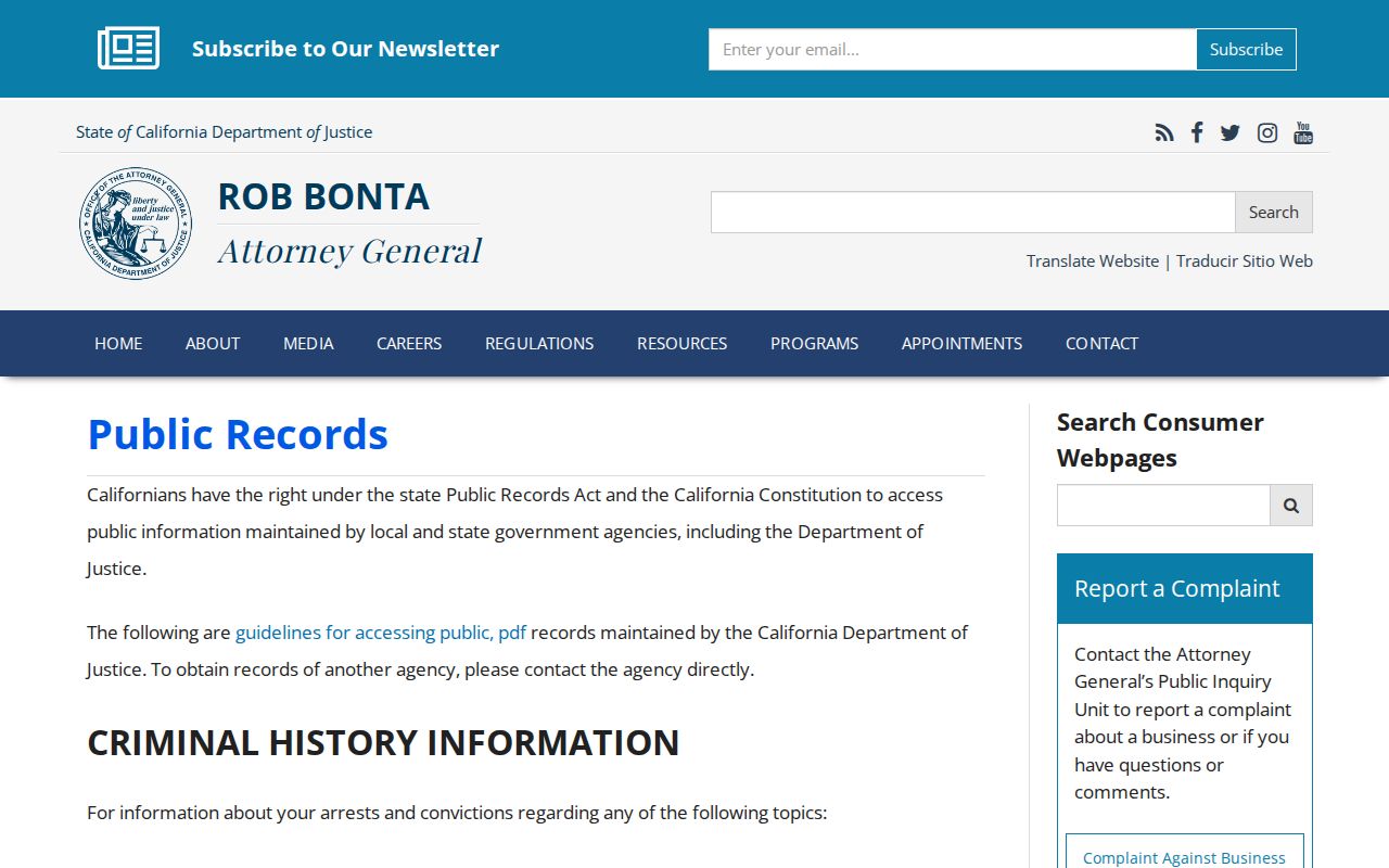 California public records guidance for Menlo Park neighbor research